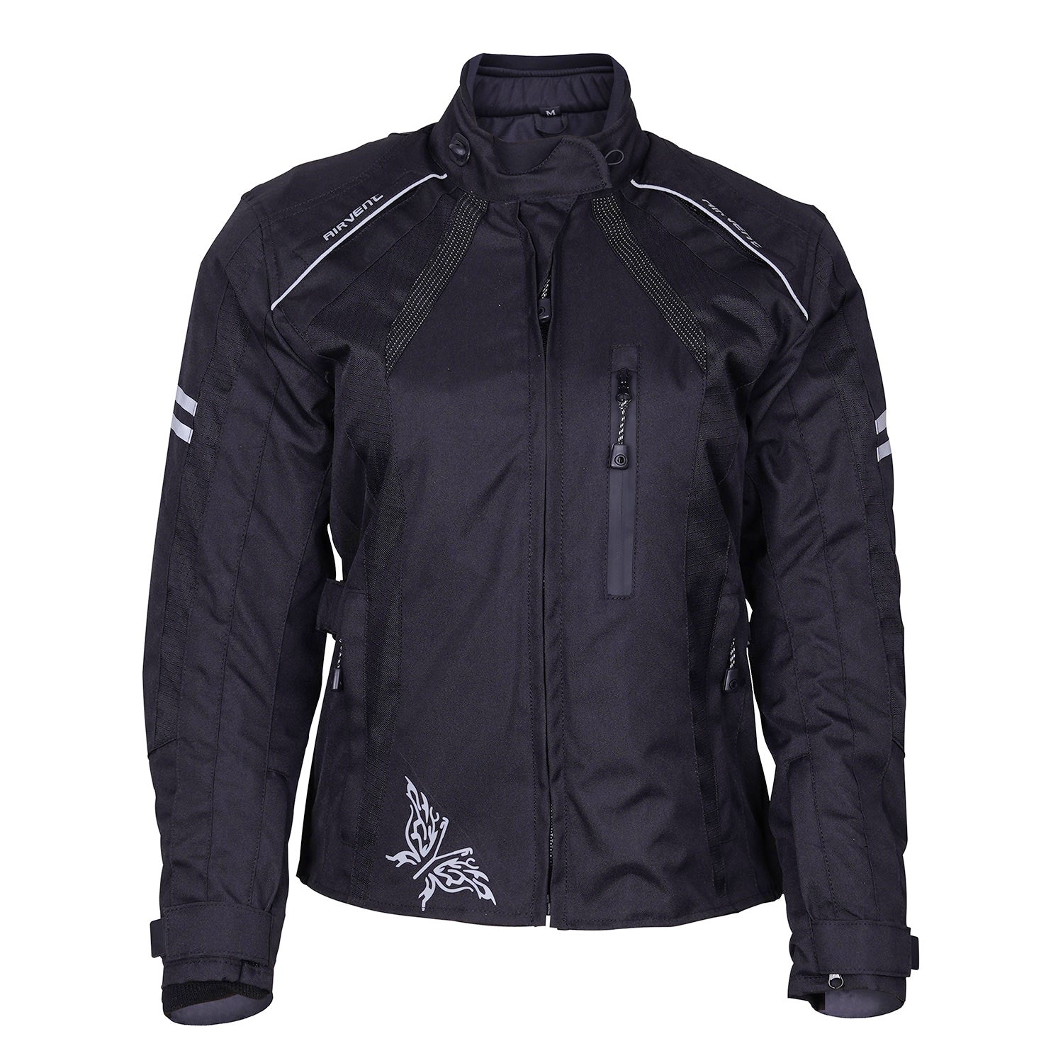 Ladies Motorcycle Textile Jacket Adventure Touring Armor Lady Rider