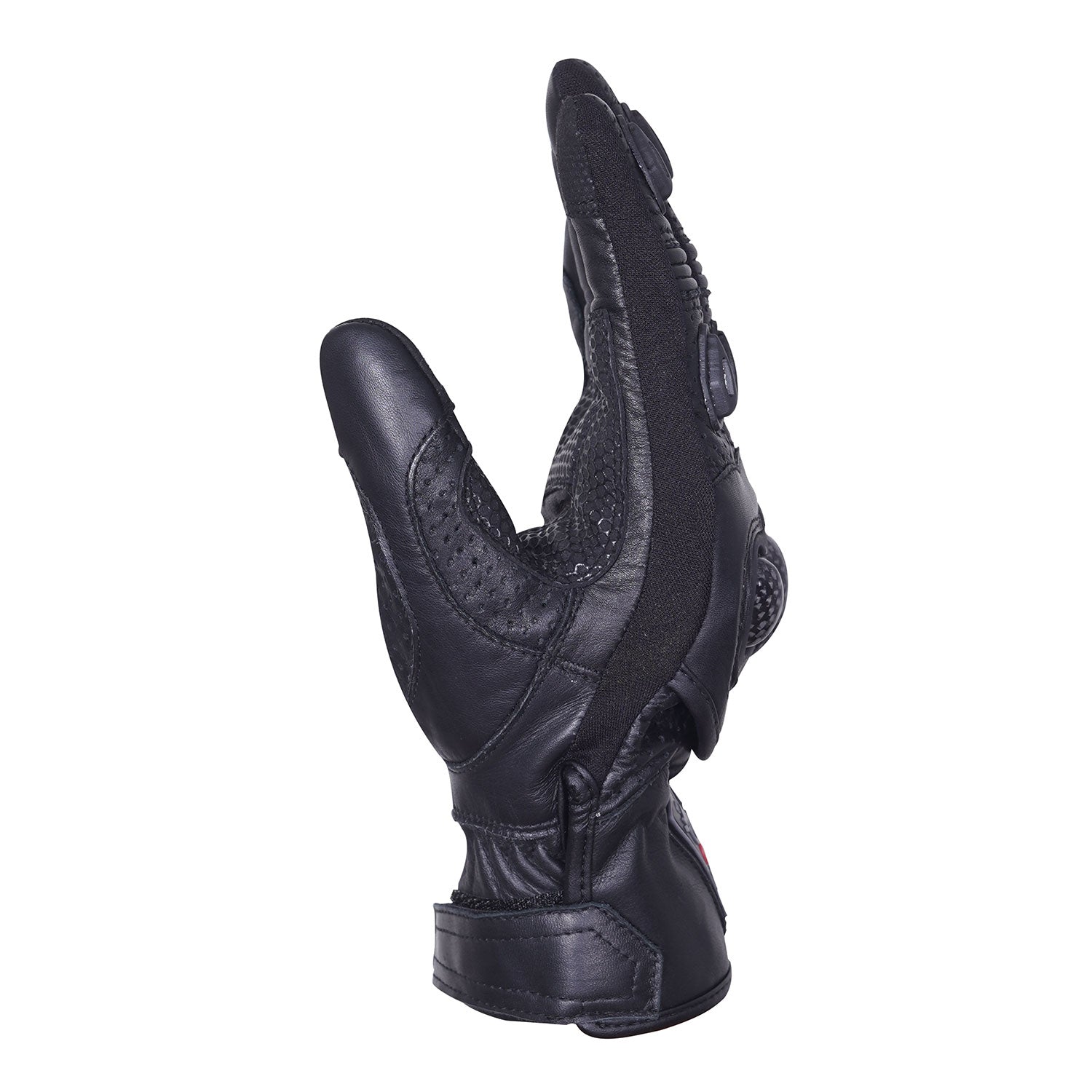 Men's Armored Motorcycle Glove Carbon Fiber Knuckle Biker Touchscreen