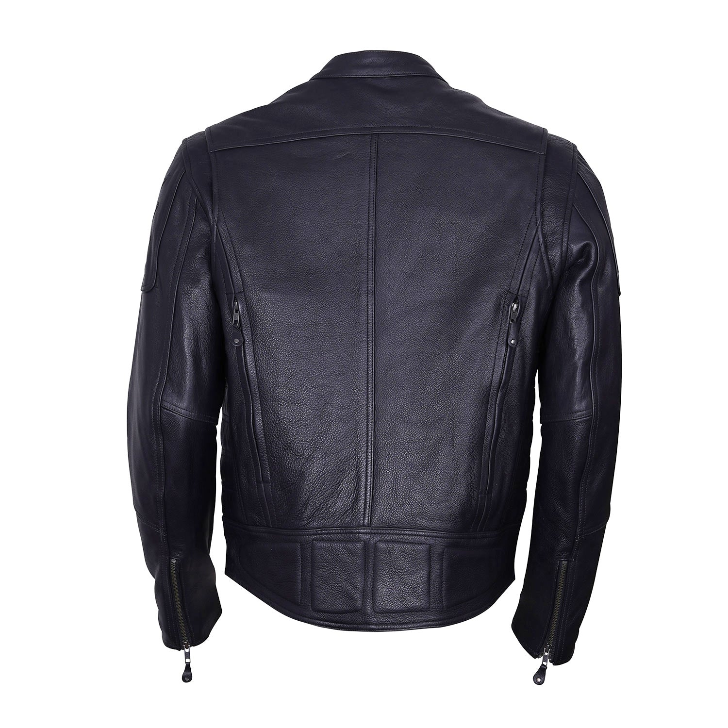Classic Premium Biker Leather Jacket Motorcycle Men's *Best Seller*