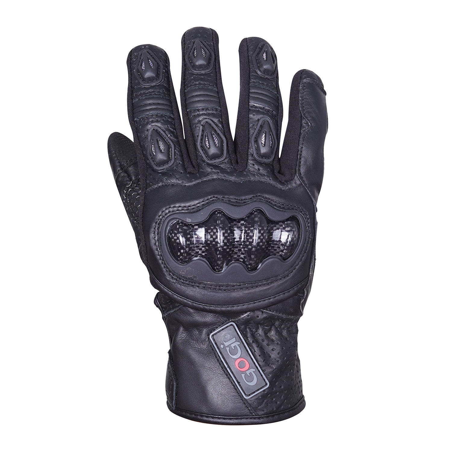 Men's Armored Motorcycle Glove Carbon Fiber Knuckle Biker Touchscreen