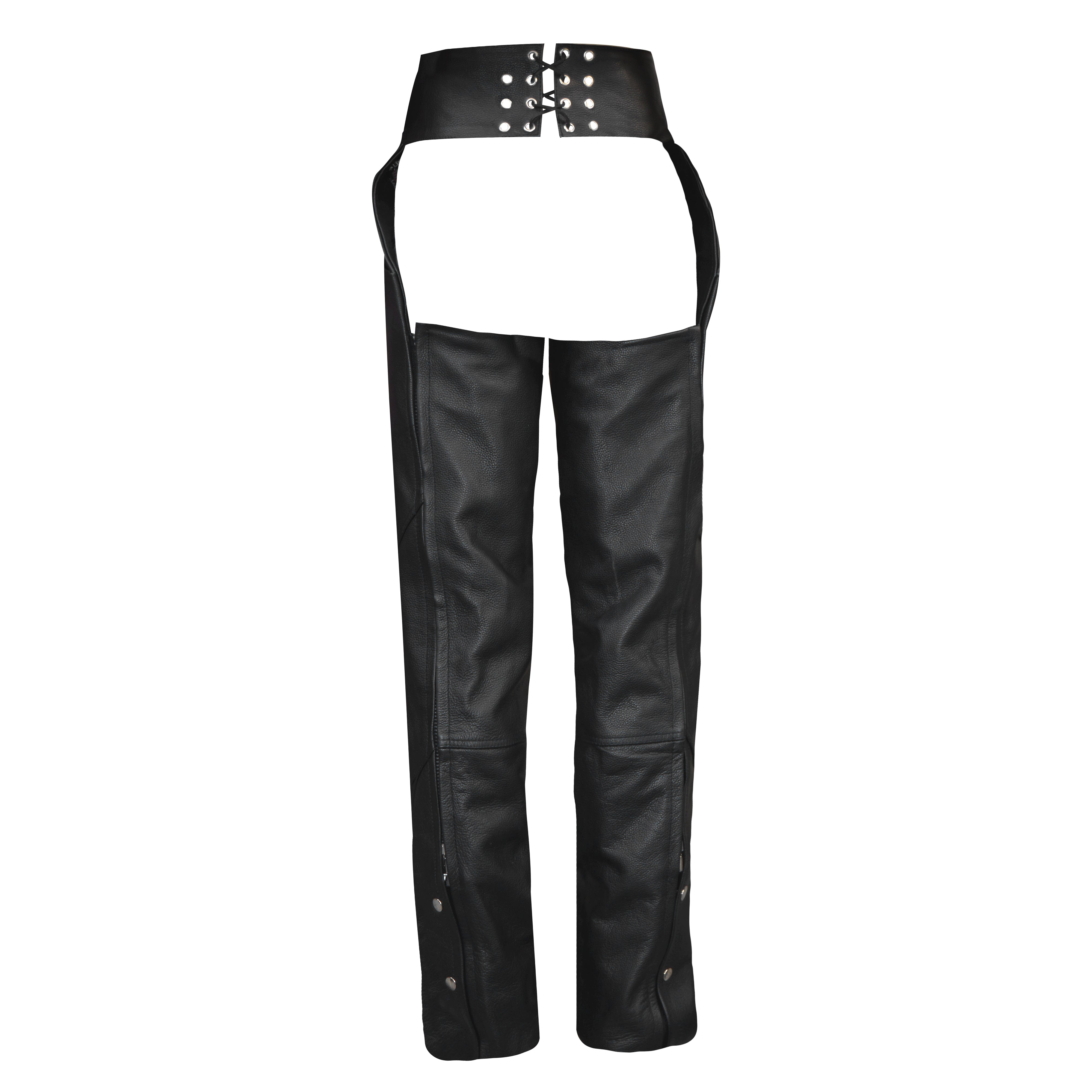 Leather Motorcycle Chaps