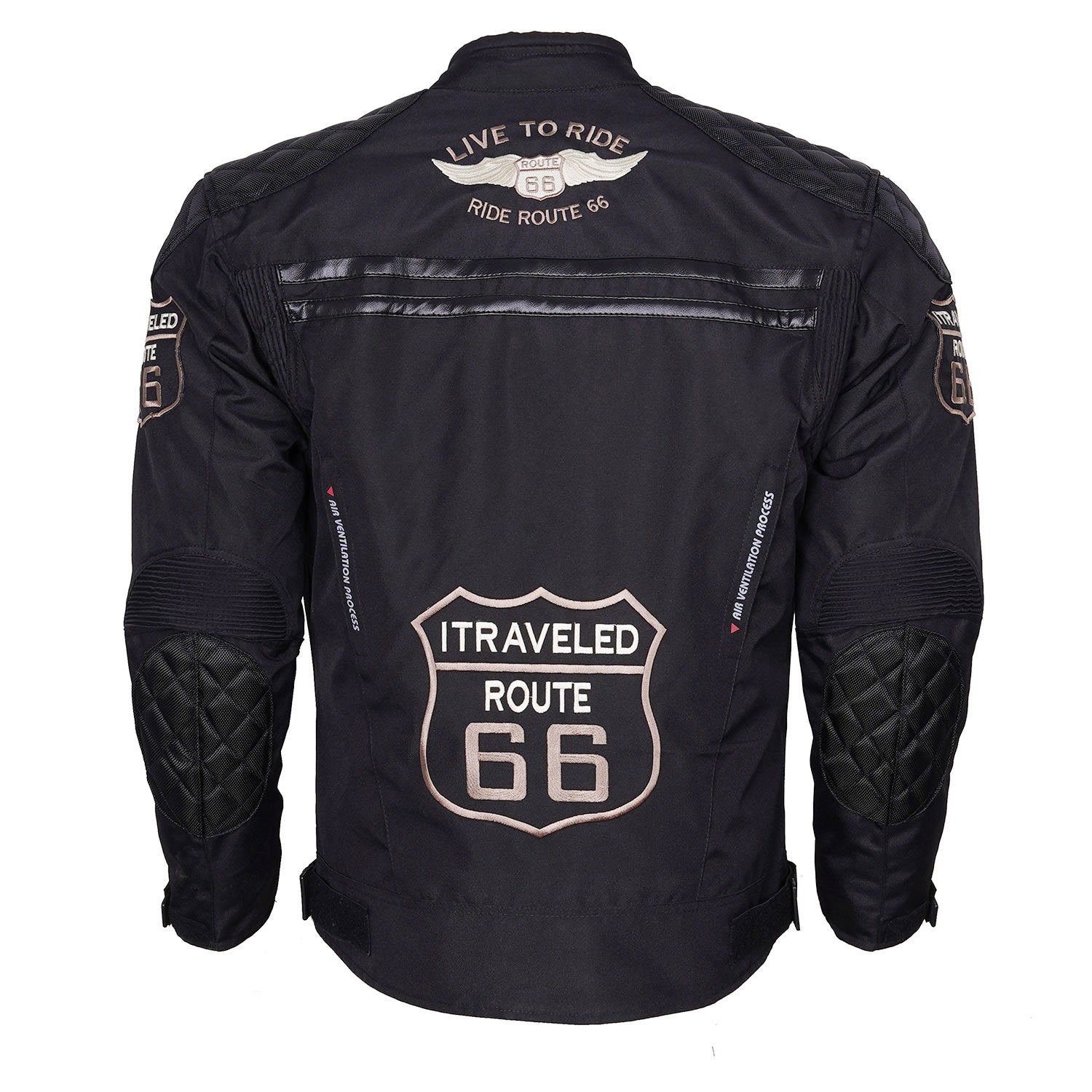 Textile Jacket Motorcycle Rider Mens Route 66 Edition *OPENING SALE*