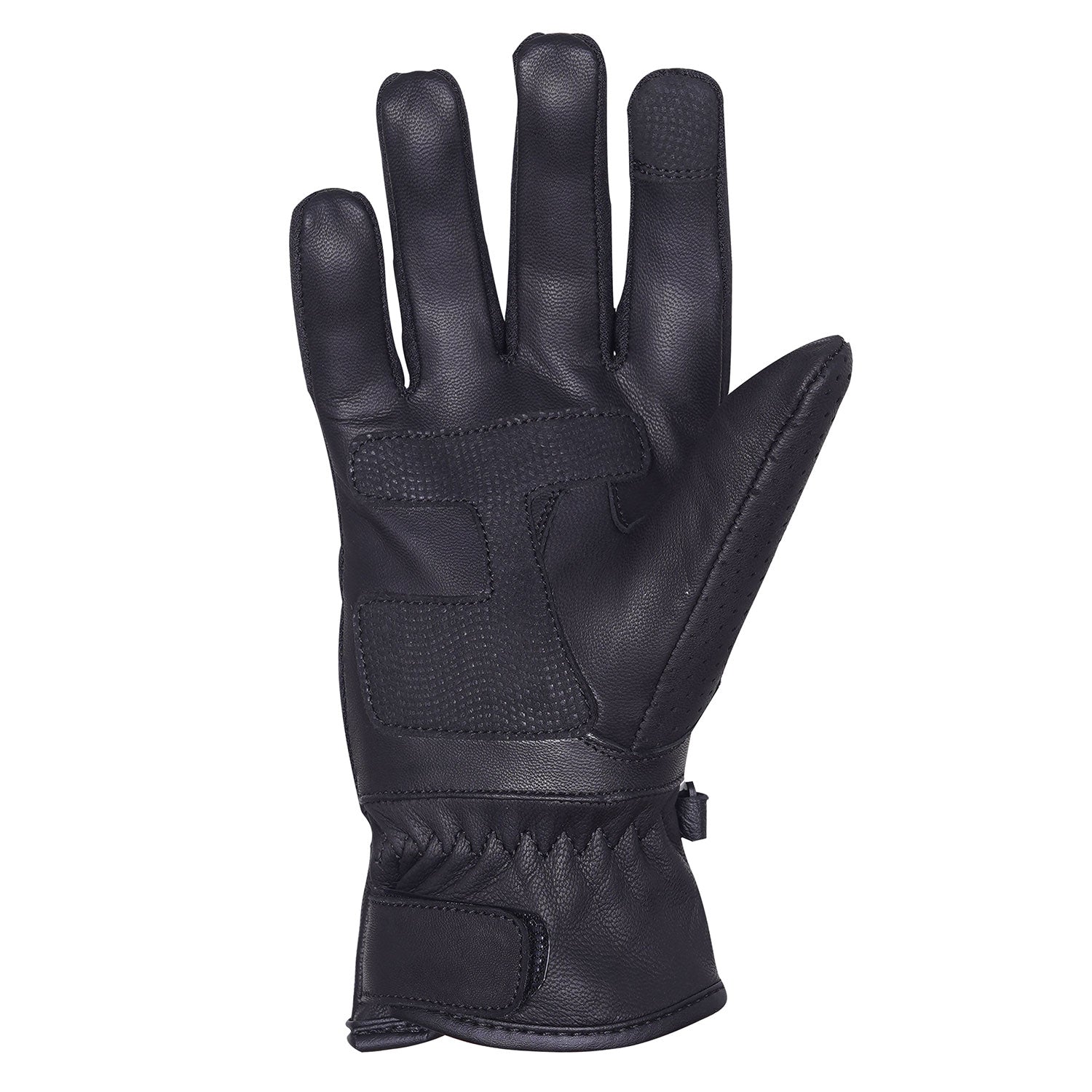 Ladies Aero‑Vent Perforated Motorcycle Touchscreen Glove Soft Knuckle Lady Rider