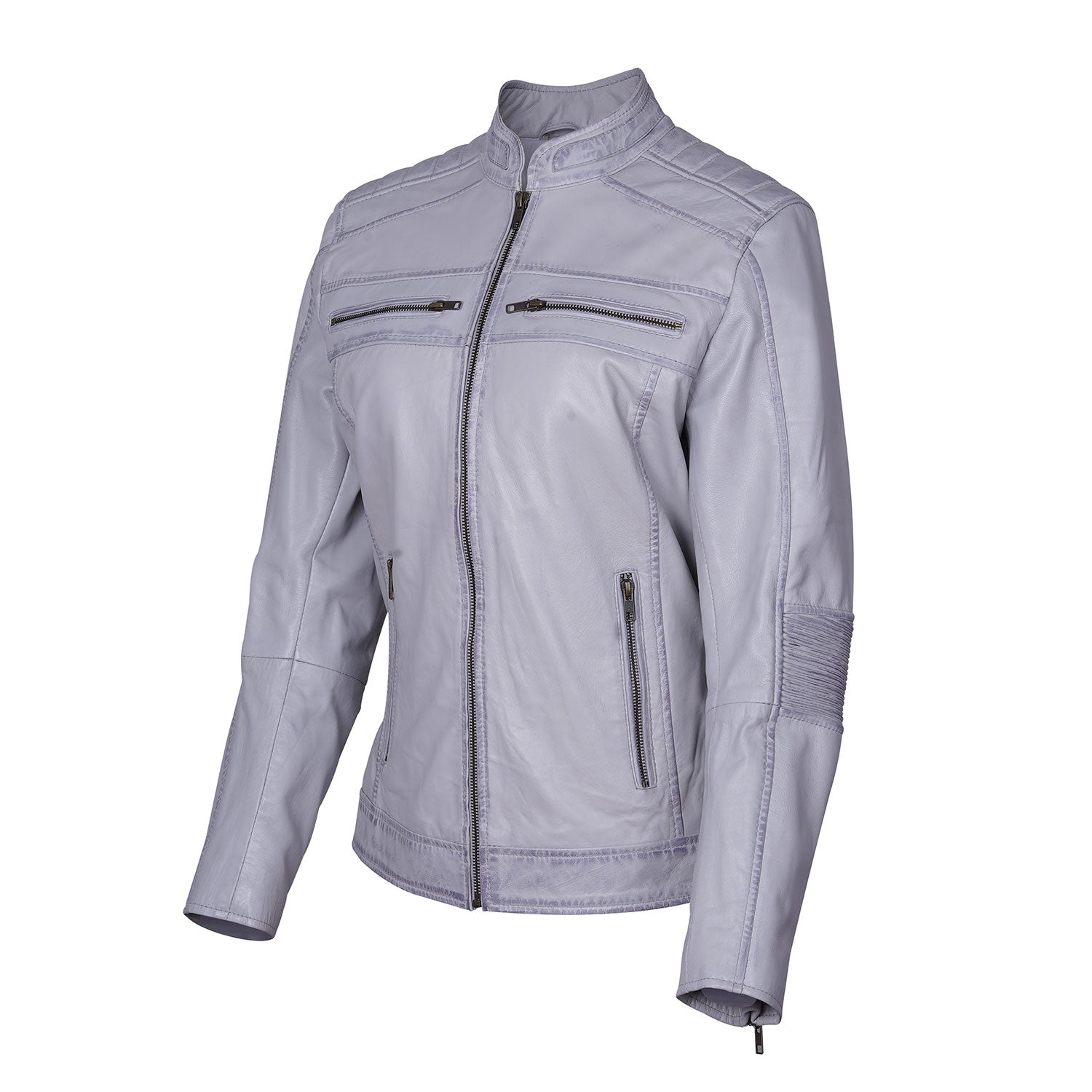 Ladies Motorbikes  fashion Leather Jacket