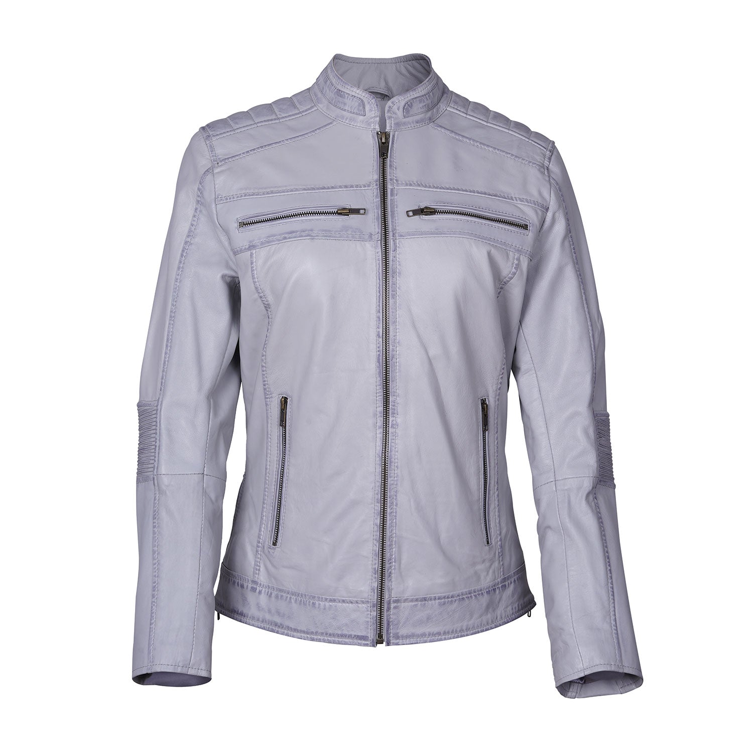 Ladies Motorbikes  fashion Leather Jacket