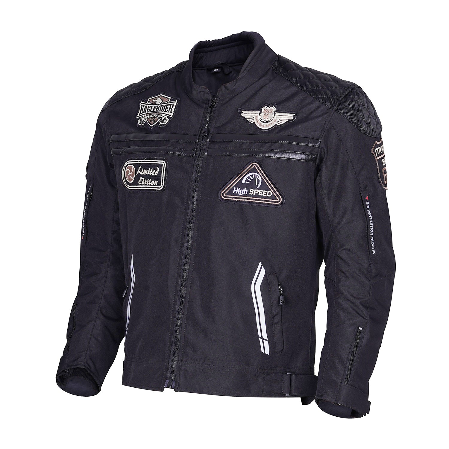 Textile Jacket Motorcycle Rider Mens Route 66 Edition *OPENING SALE*