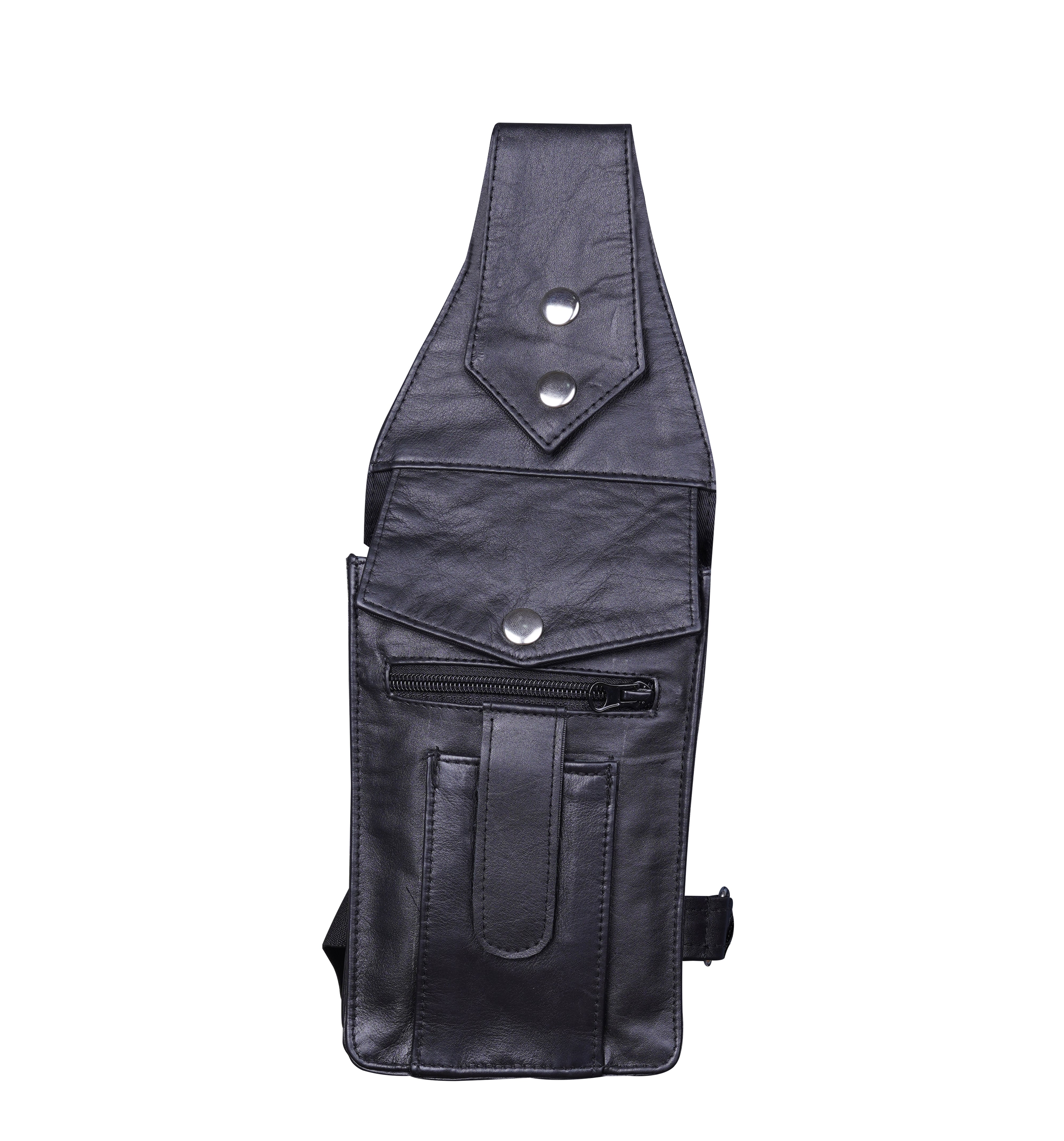 Leather Leg Thigh Bag Drop Leg Riding Biker Cycling