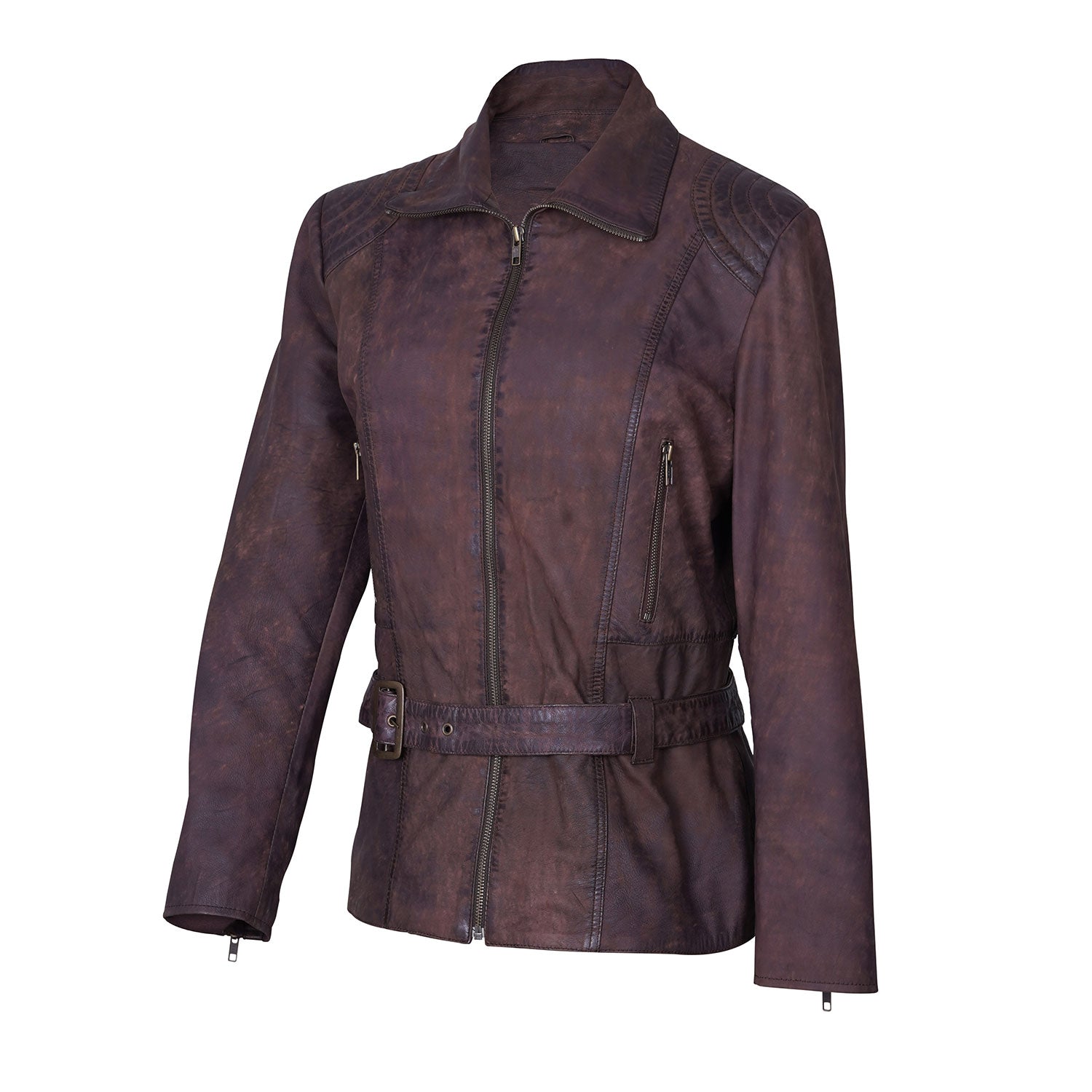 Women’s Brown Leather Jacket