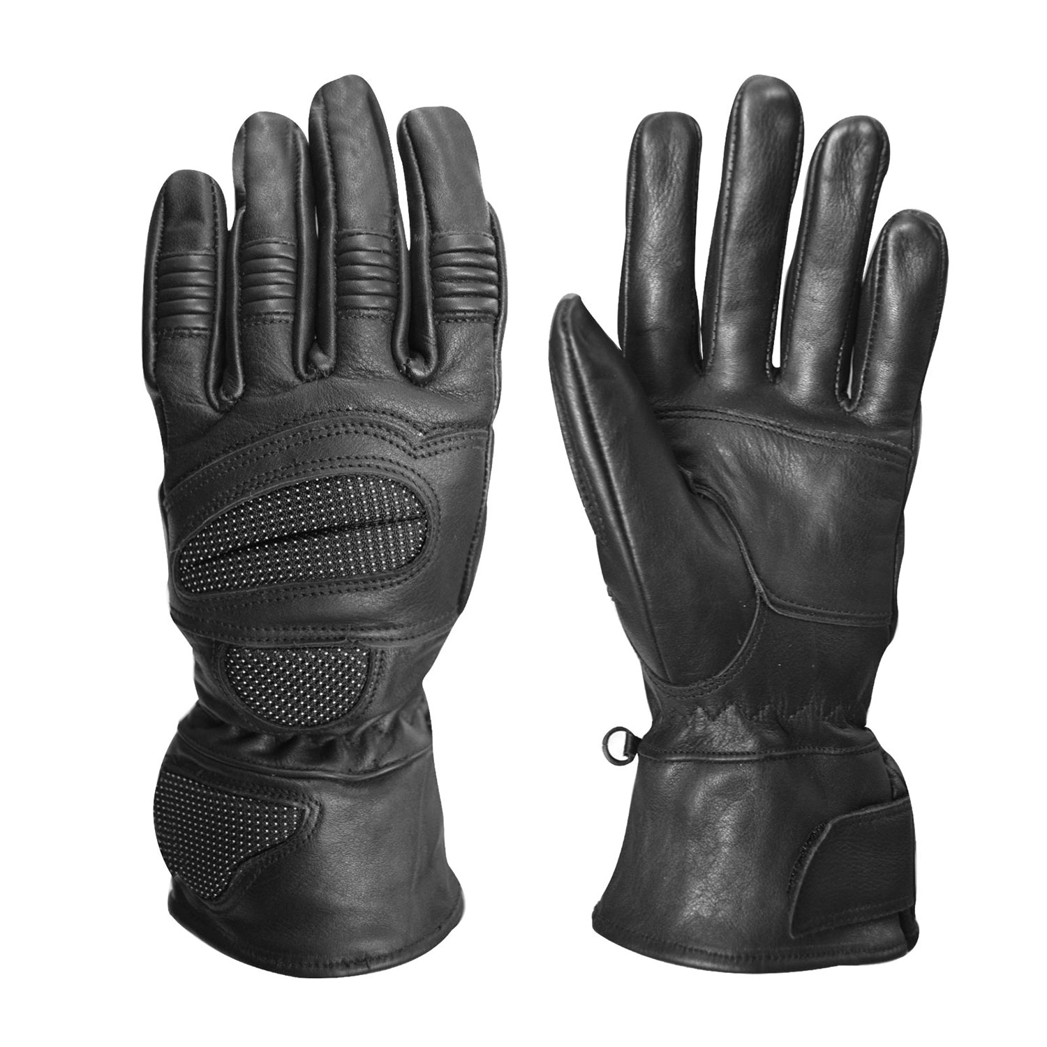 Men's Motorcycle Leather Gloves