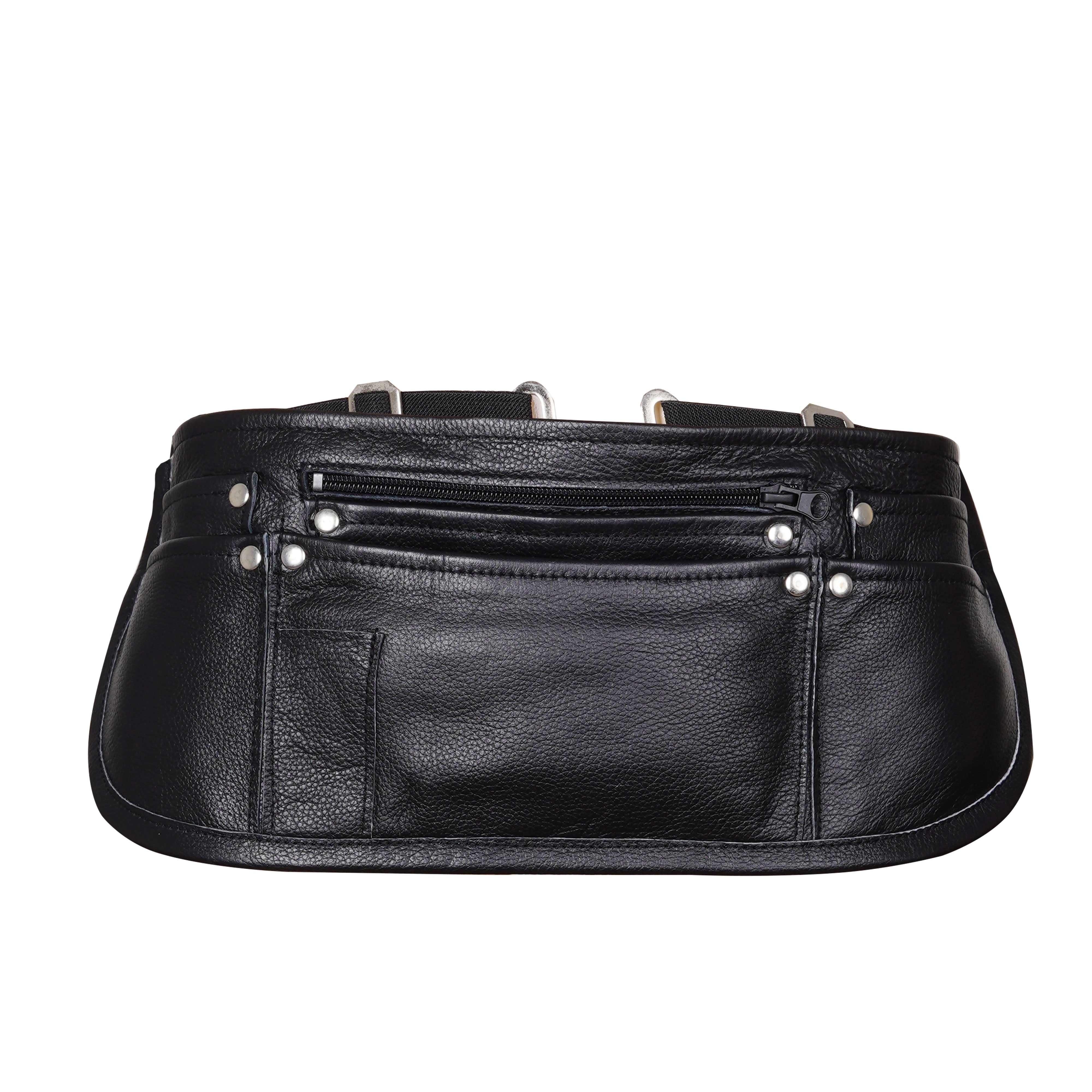 Waitress Bag Pouch Money Leather Waist Bag Adjustable