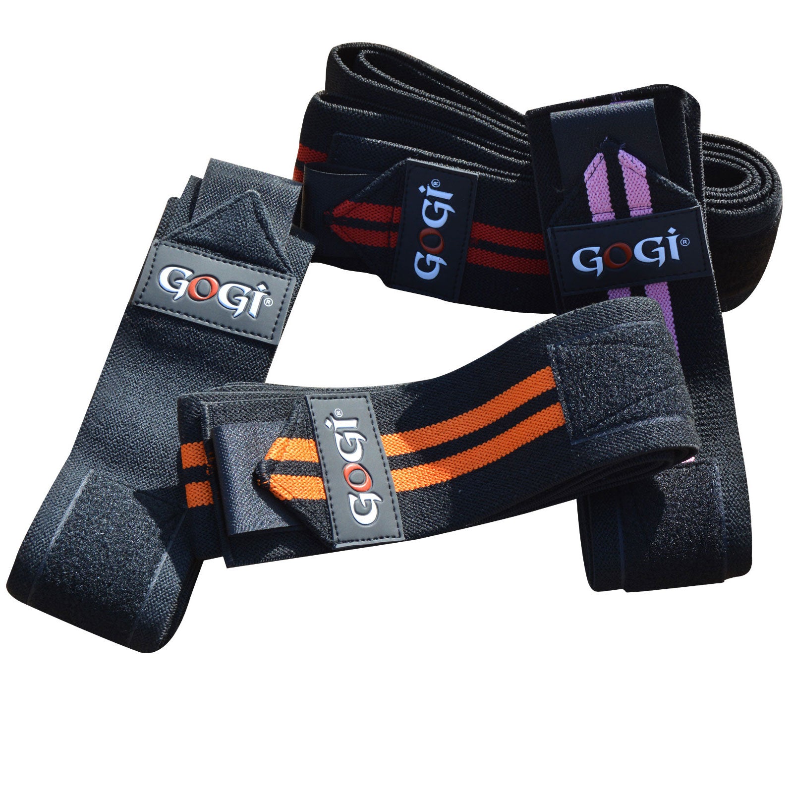 GOGI Heavy-Duty Wrist Wraps – Red Line