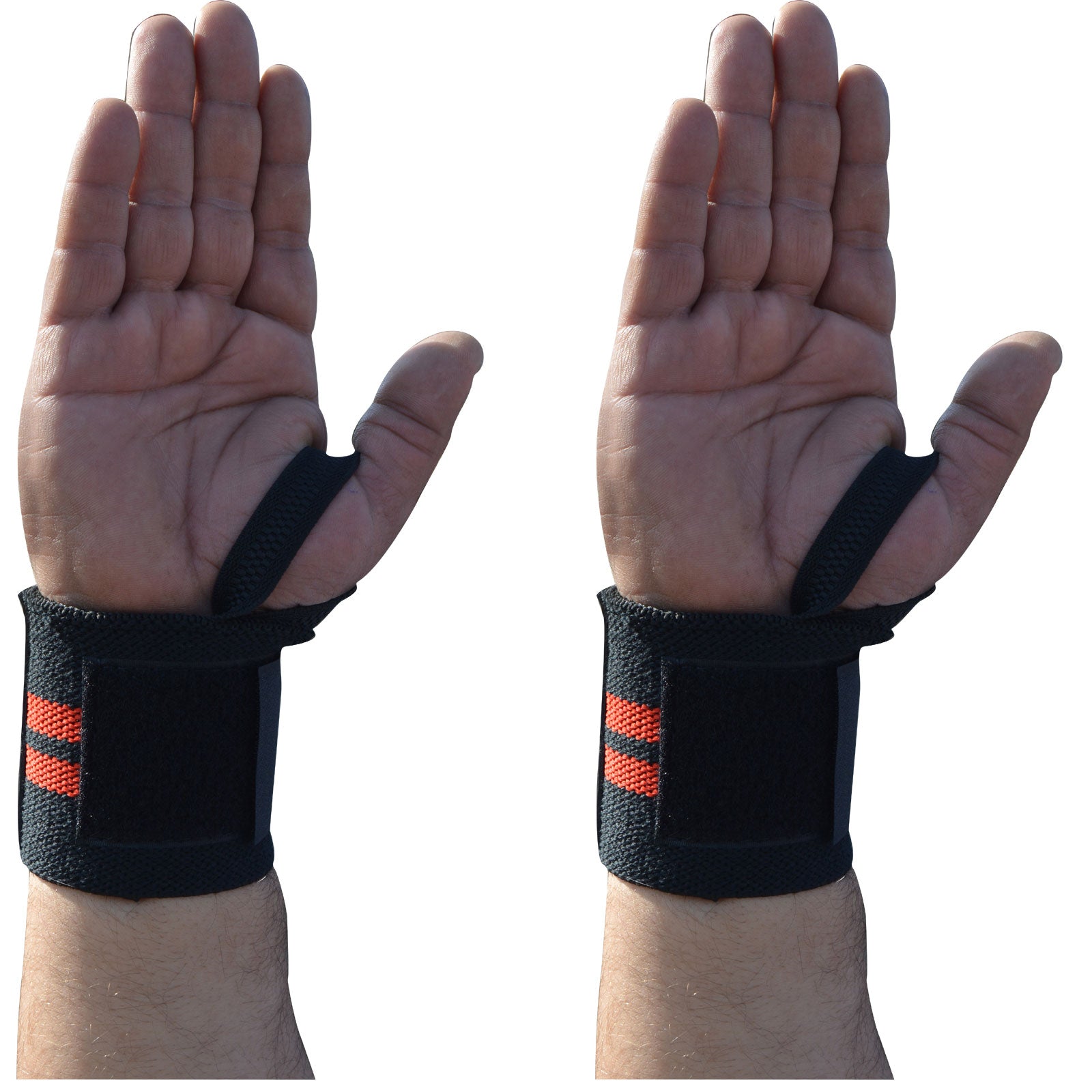 GOGI Heavy-Duty Wrist Wraps – Red Line