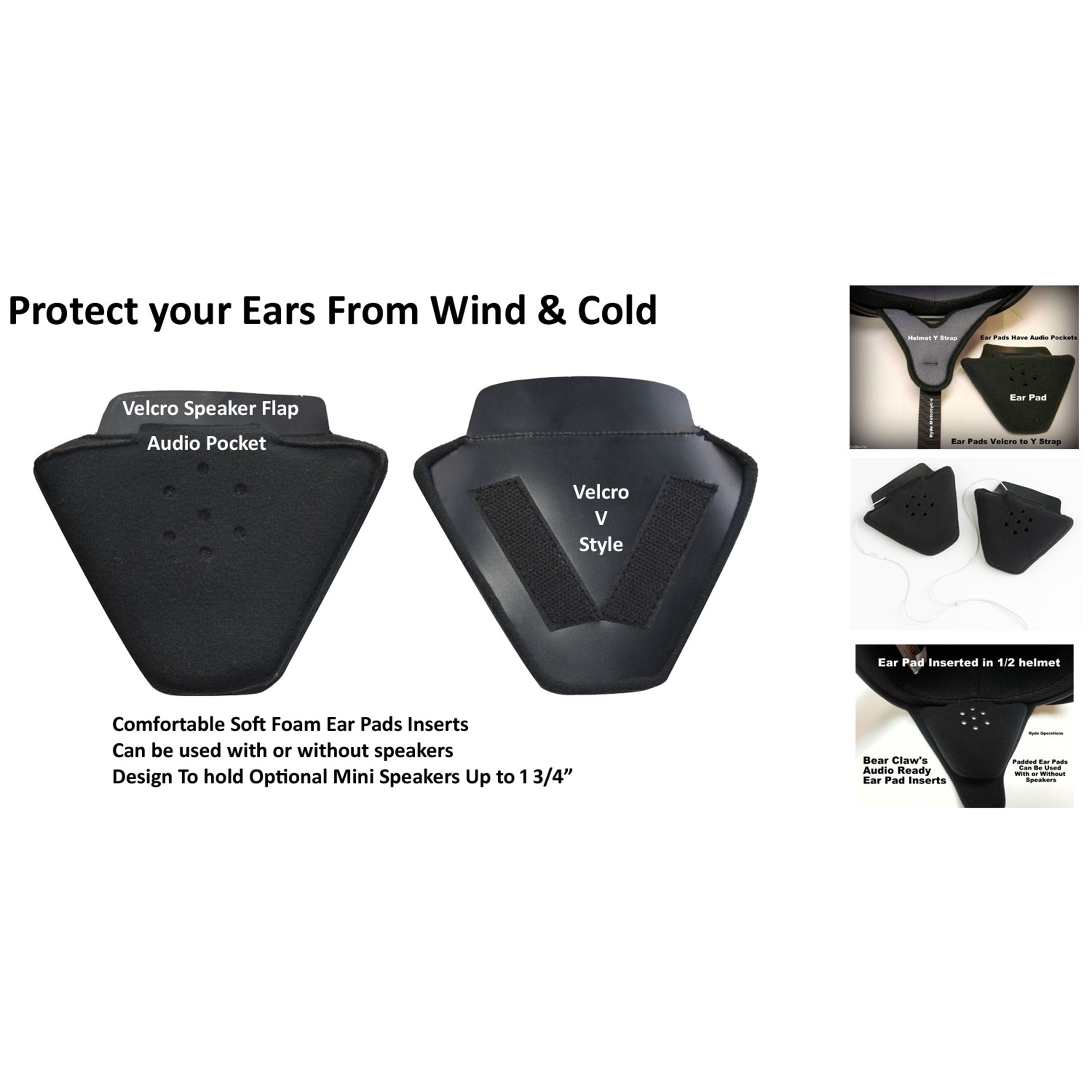 Helmet Ear Pads / Inserts