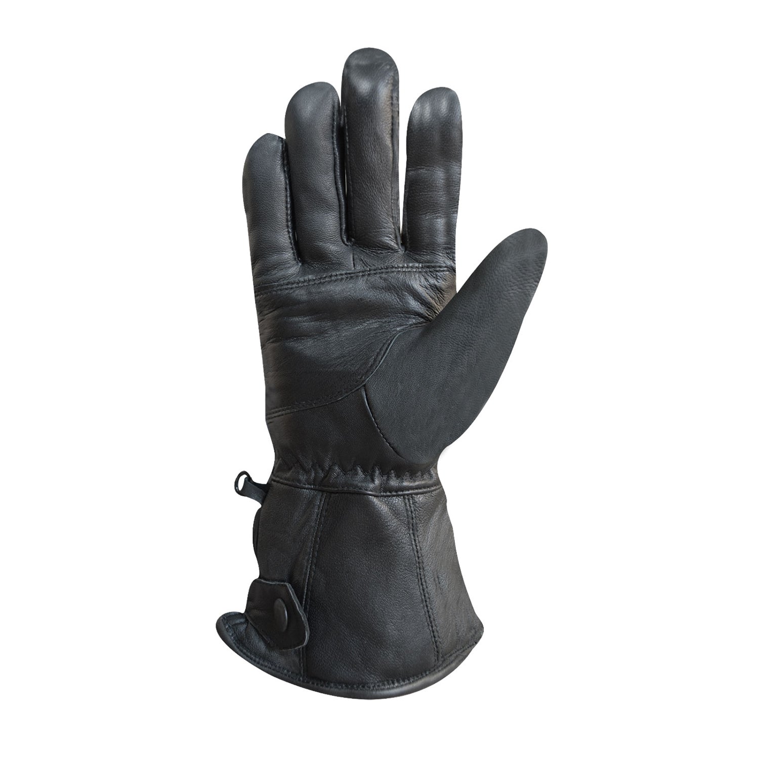 Classic Leather Winter Riding Gloves