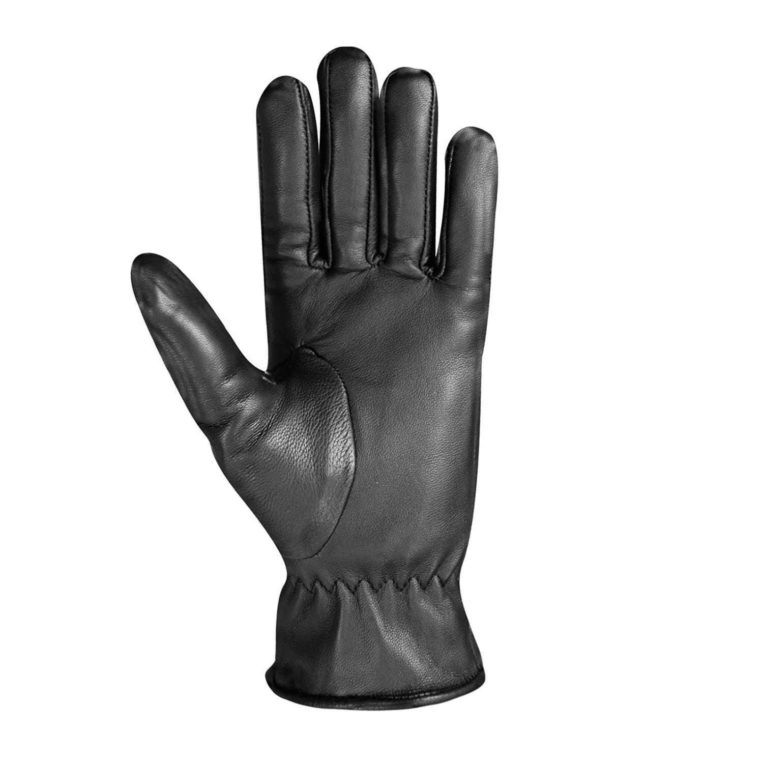Black Leather Gloves For Mens