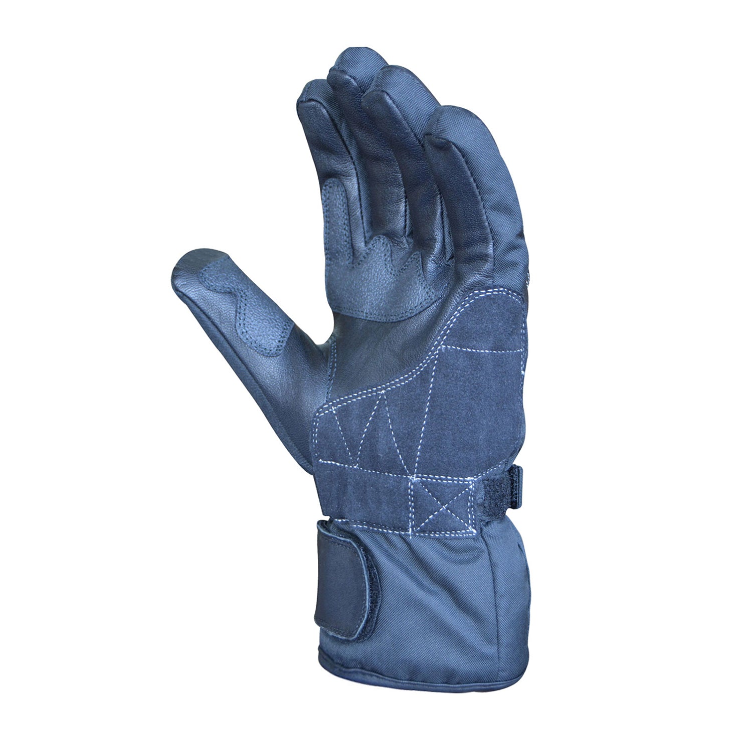 Leather Motorcycle Riding Gloves